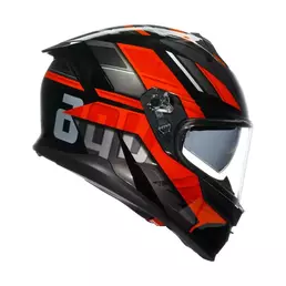 Agv K7 E2206 Taurax Мотошлем Black Red Красный