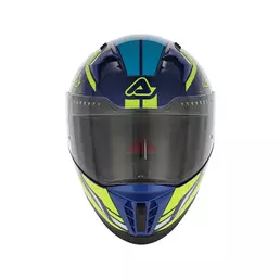 Acerbis X-way Graphic Мотошлем Blue Yellow Синий