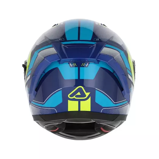 Acerbis X-way Graphic Мотошлем Blue Yellow Синий