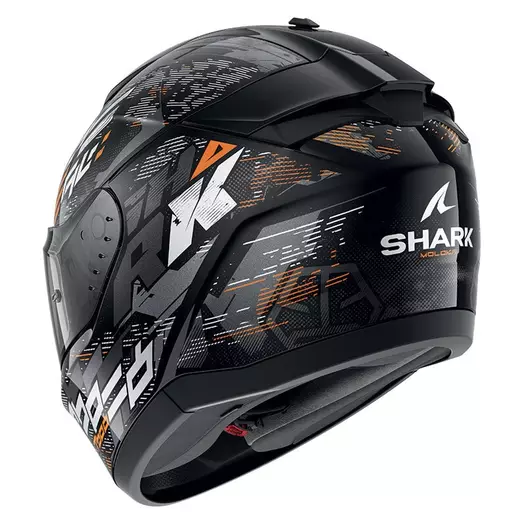 Shark Ridill 2 Molokai Мотошлем Orange Оранжевый