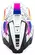 Twist 3 Rainbow Purple, white, black
