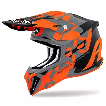 Airoh Strycker Xxx Мотошлем Orange Matt Оранжевый