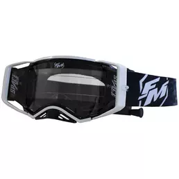 Moto Cross Enduro Fm Racing SPACE 2 ROLL OFF Mask White