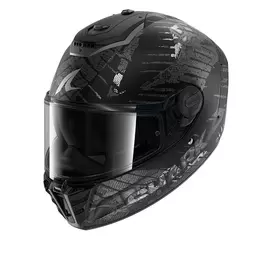Shark Spartan Rs Reptaia Mat Мотошлем Anthracite Черный
