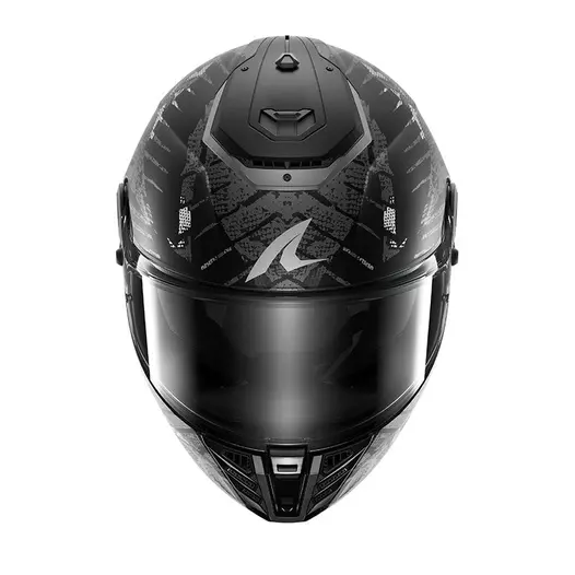 Shark Spartan Rs Reptaia Mat Мотошлем Anthracite Черный