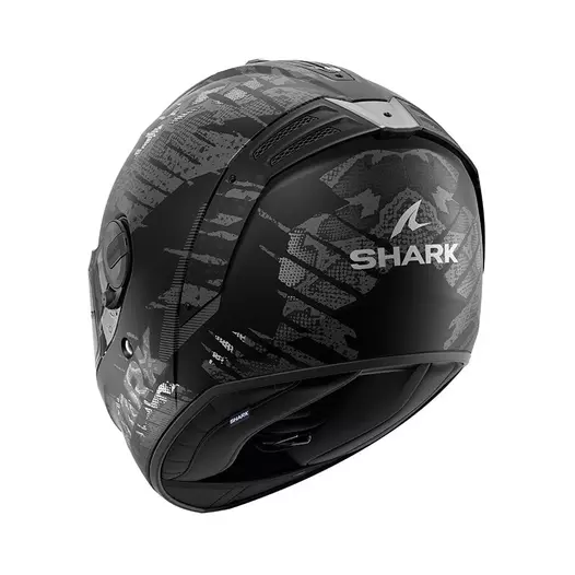 Shark Spartan Rs Reptaia Mat Мотошлем Anthracite Черный