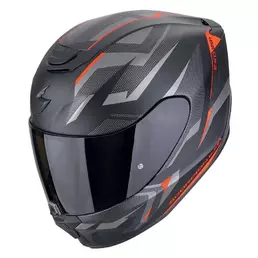 SCORPION EXO-391 Aaxo integralhelm matt black / red
