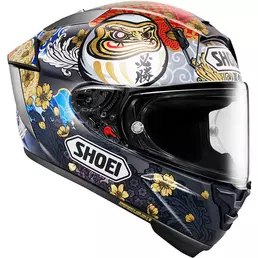 Shoei X-spr Pro Marquez Motegi5 Tc-1 Мотошлем Синий