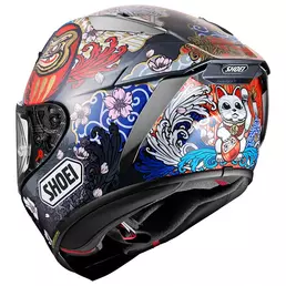 Shoei X-spr Pro Marquez Motegi5 Tc-1 Мотошлем Синий
