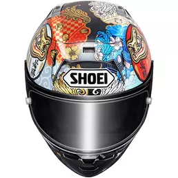 Shoei X-spr Pro Marquez Motegi5 Tc-1 Мотошлем Синий