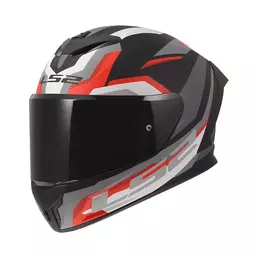 Ls2 Ff820 Rapid 3 Hyper Мотошлем Black Red Matt Красный