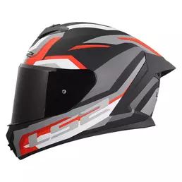Ls2 Ff820 Rapid 3 Hyper Мотошлем Black Red Matt Красный