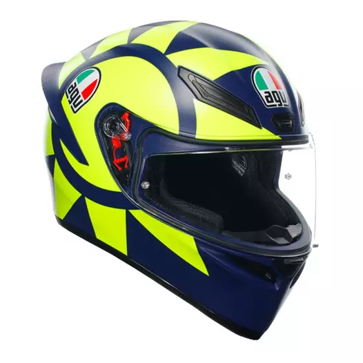 Agv K1 S E2206 Soleluna 2018 Мотошлем Желтый (размер: m)