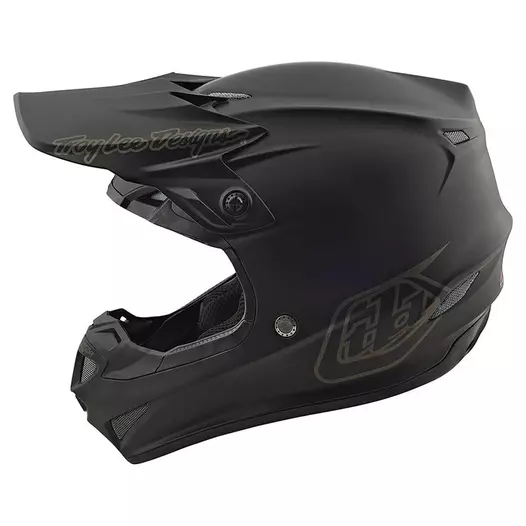 Troy Lee Designs Gp Mono Youth Мотошлем Black Matt Черный