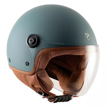 TUCANO URBANO El´Jettin 6.0 jethelm Matt Petrol Blue