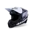 Alpinestars Sm3 Radium Мотошлем Black White Grey Черный (размер: xs)
