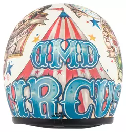 Retro Circus Beige, Blue, Black