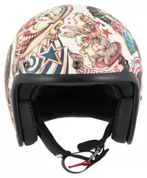 Retro Circus Beige, Blue, Black