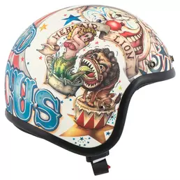 Retro Circus Beige, Blue, Black