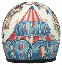 Retro Circus Beige, Blue, Black