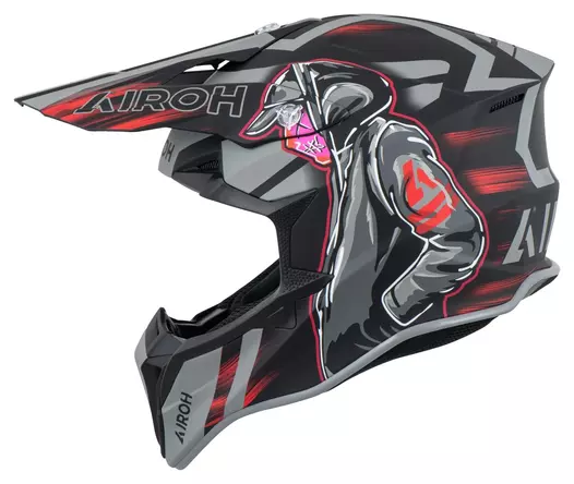 Wraaap Cyber Black, Red, Grey, Grey (размер: s)