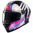 MT Helmets Stinger 2 Tron integralhelm Белый / розовый