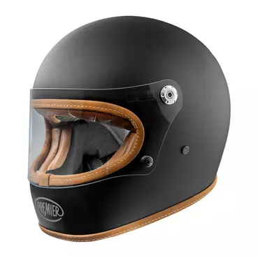 Premier Trophy Platinum Edition U9 Bm 22.06 Мотошлем Черный