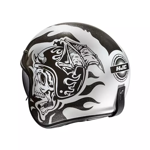Hjc V31 Flame Мотошлем White Белый