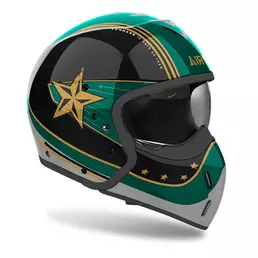 Airoh J110 Command Мотошлем Mint Verde Gloss Зеленый