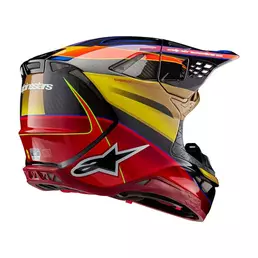 Alpinestars Supertech M10 2206 Era Мотошлем Gold Red Красный