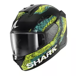 Shark D-skwal 3 Speed-vib Mat Мотошлем Yellow Желтый (размер: xs)