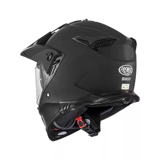 Premier Discovery U9 Bm Мотошлем Black Matt Черный