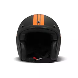 Dmd Jet Retro Мотошлем Star Orange Оранжевый