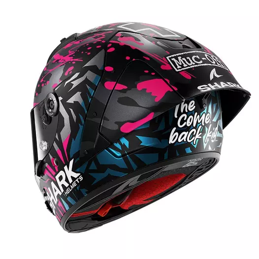 Shark Aeron Gp Fim2 Replica Redding Mat Мотошлем Фиолетовый
