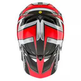 Troy Lee Designs Se5 Carbon Ever Мотошлем Red Красный