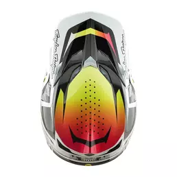 Troy Lee Designs Se5 Carbon Lined Up Мотошлем White Белый