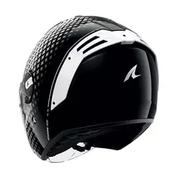 Shark Rs Jet Stride Мотошлем Black White Белый