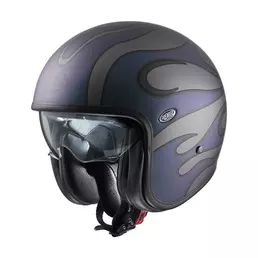 Premier Vintage Fr Iride Bm 22.06 Мотошлем Серый