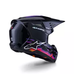 Alpinestars Sm3 Force Мотошлем Black Glossy Черный