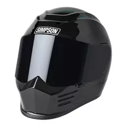 Simpson Speed 2206 Мотошлем Black Gloss Черный