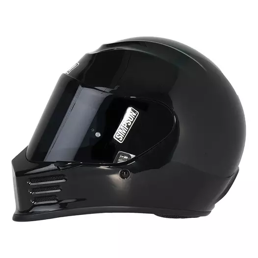 Simpson Speed 2206 Мотошлем Black Gloss Черный
