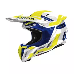 Airoh Twist 3 Dinasty Мотошлем Blue Yellow Желтый