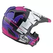 Arai Mx-v Evo Battle Мотошлем Purple Фиолетовый