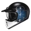 Hjc V60 Ofera Мотошлем Blue Black Синий