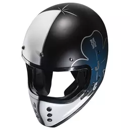 Hjc V60 Ofera Мотошлем Blue Black Синий