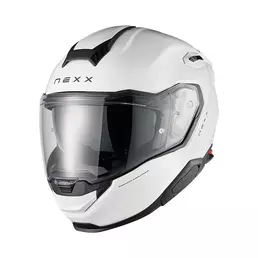 Nexx X.tr Plain Мотошлем White Белый