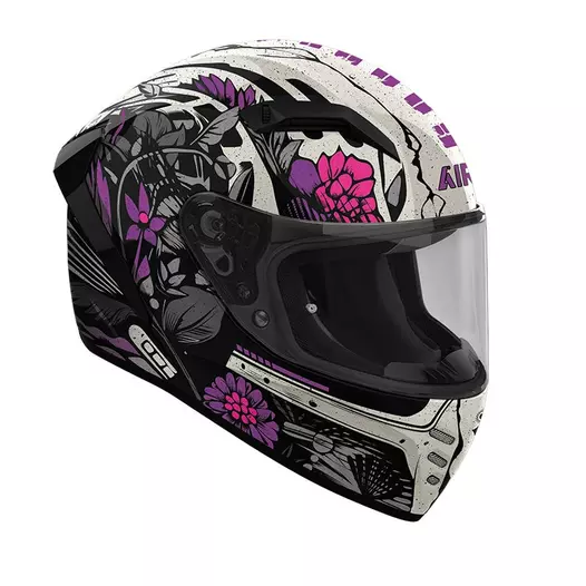 Airoh Connor Bloom Мотошлем Glossy Розовый (размер: xs)