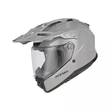 Acerbis Attack Мотошлем Grey Gloss Серый