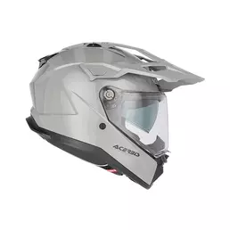 Acerbis Attack Мотошлем Grey Gloss Серый