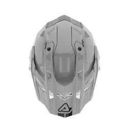 Acerbis Attack Мотошлем Grey Gloss Серый